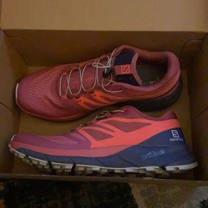 Brand new sense ride Salomon trail runners 7.5